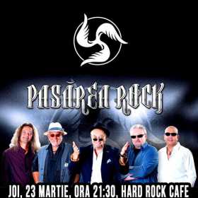 Pasarea Rock canta pe 23 martie la Hard Rock Cafe