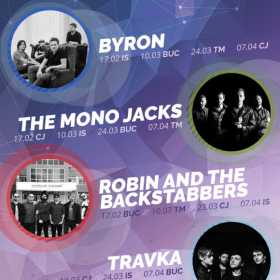 Turneul Overground Elements cu byron, The Mono Jacks, Travka si Robin and the Backstabbers continua