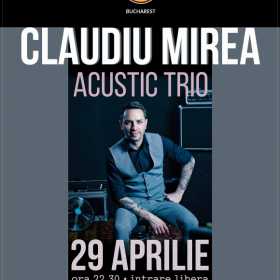 Concert acustic Claudiu Mirea la Hard Rock Cafe