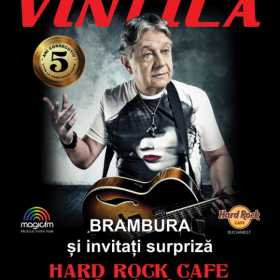 Concert Mircea Vintila si invitatii sai la Hard Rock Cafe pe 24 noiembrie