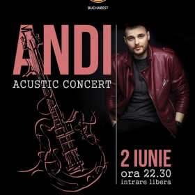 Concert acustic Andi la Hard Rock Cafe