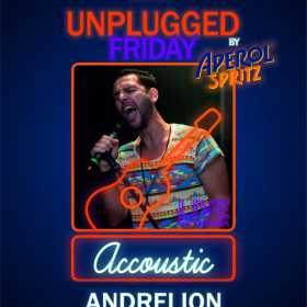 Concert unplugged cu Andrei Ion pe terasa Hard Rock Cafe