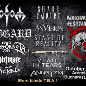 Trupe noi confirmate la Maximum Rock Festival 2017: Haggard, Anvision si Hypersonic