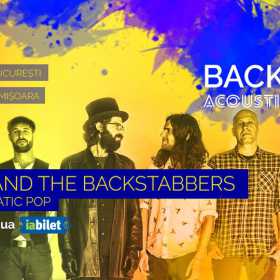 Backyard Acoustic Season continua cu concertele Robin and the Backstabbers pe 17 august la Verde Stop in Bucuresti si pe 18 august la Jardin Tmisoara