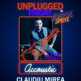 Unplugged Friday cu Claudiu Mirea la Hard Rock Cafe