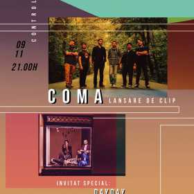 Trupa Coma lanseaza un nou videoclip in club Control