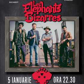 Les Elephants Bizarres concerteaza la Hard Rock Cafe