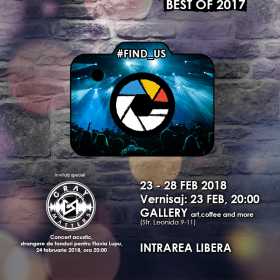 Concert acustic GRAY MATTERS si tombola in cadrul Expozitiei #FIND_US – Best of 2017