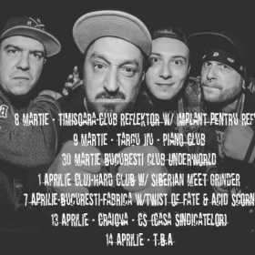 Trupa de hardcore Rock n Ghena porneste in turneul de promovare a noului album