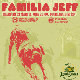 Concert Familia Jeff în Louisiana Bistro