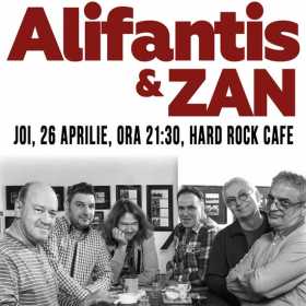 Concert Nicu Alifantis & ZAN la Hard Rock Cafe din București