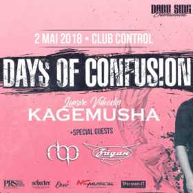 Days Of Confusion lansează un nou videoclip “Kagemusha”, în Club Control