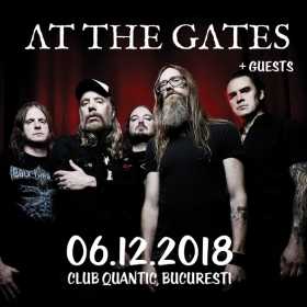 Concert At the Gates în Club Quantic