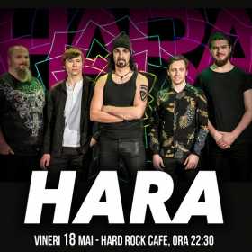 Concert Hara la Hard Rock Cafe