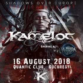 Trupa Crossing Eternity deschide concertul Kamelot din Quantic Club, de la București