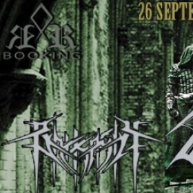 Concert black metal KHORS, Raventale și Barkasth in club Capcana din Timisoara