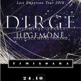 Concert Dirge și Hegemone în Club Capcana din Timișoara