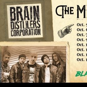 Trupa Brain Distillers Corporation va sustine 3 concerte in Romania