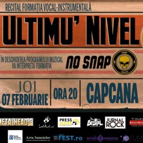 Concert Ultimu' Nivel și No Snap în Club Capcana, Timișoara