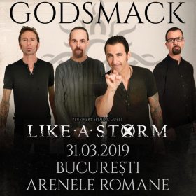 Concert Godsmack la Arenele Romane: program si reguli de acces