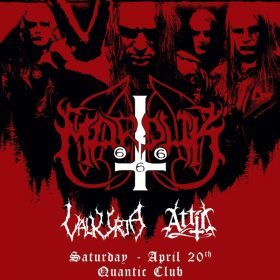 Concert Marduk, Valkyrja si Attic in club Quantic