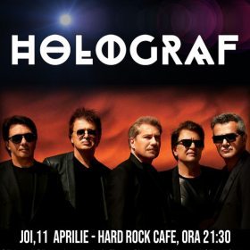 Concert Holograf la Hard Rock Cafe, București