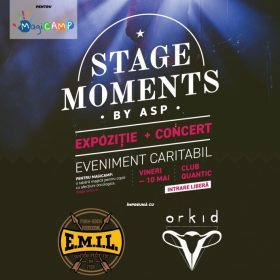 Eveniment caritabil 'Stage Moments' by ASP si concert acustic E.M.I.L. si Orkid