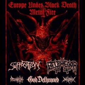 Program si reguli de acces la concertele Suffocation, Belphegor si God Dethroned in Club Quantic si /Form Space