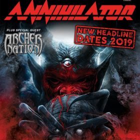 Trupa Annihilator concerteaza la Bucuresti