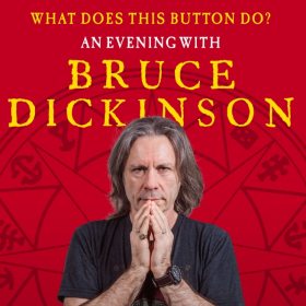 `What Does This Button Do? An Evening with Bruce Dickinson` la Sala Radio