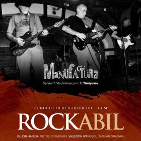 Concert RockAbil în club Manufactura