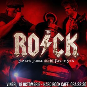 Concert Tribut AC/DC cu The R.O.C.K. la Hard Rock Cafe