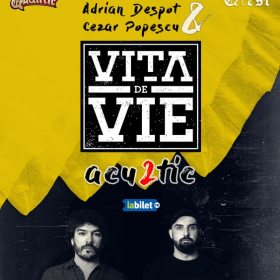 Concert Adrian Despot & Cezar Popescu - Vita de Vie Acu2tic, in club Quantic