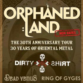 Dirty Shirt va pleca in turneu alaturi de Orphaned Land in 2022