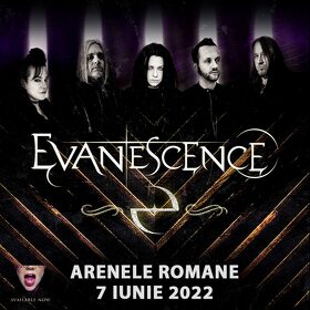 Concert Evanescence la Arenele Romane, pe 7 iunie 2022