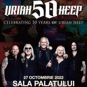 Concert Uriah Heep la Sala Palatului - 50 ani de muzica rock