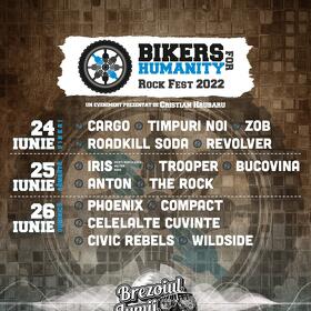 Bikers For Humanity Rock Fest 2022 la Summer Camp Brezoi