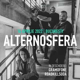 Concert Alternosfera, RoadkillSoda si Gramofone in club Quantic