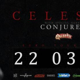 Concert CELESTE si CONJURER in club Quantic