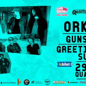 Concert Orkid, Gunshee si Greetings Sugar in club Quantic