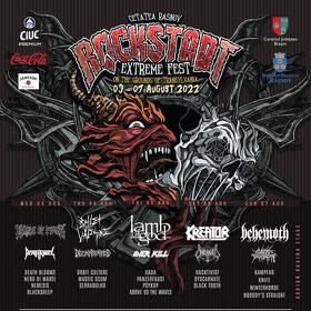 Rockstadt Extreme Fest 2022 - 3-7 august 2022 - programul pe zile si ore