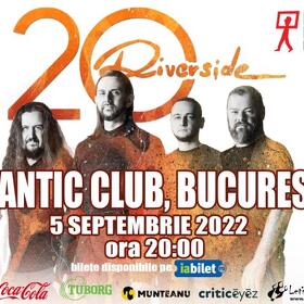 Programul concertului aniversar Riverside din club Quantic