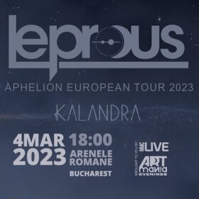 Concert Leprous si Kalandra in cadrul ARTmania Evenings 2023 by ARTmania Festival