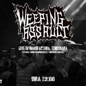 Seară de metal cu Weeping Assault LIVE în Manufactura