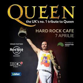 Concert tribut Queen cu Joseph Lee Jackson la Hard Rock Cafe