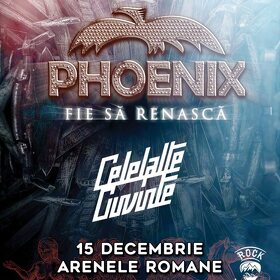 Concert Phoenix si Celelalte Cuvinte la Arenele Romane