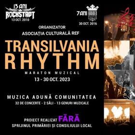 Transilvania Rhythm, Maraton Muzical in perioada 13-30 octombrie 2023