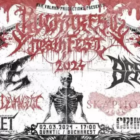 Bucharest Deathfest 2024 anunta 8 trupe in club Quantic