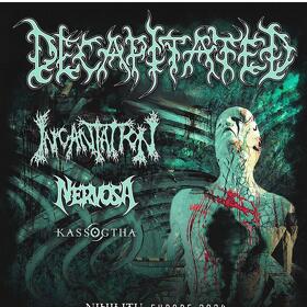 Concert Decapitated, Incantation, Nervosa si Kassogtha la Cluj si la Bucuresti