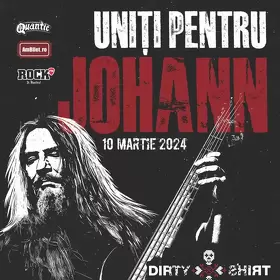 Uniti pentru Johann - concert caritabil cu Dirty Shirt, Bucovina si Bucium in Quantic